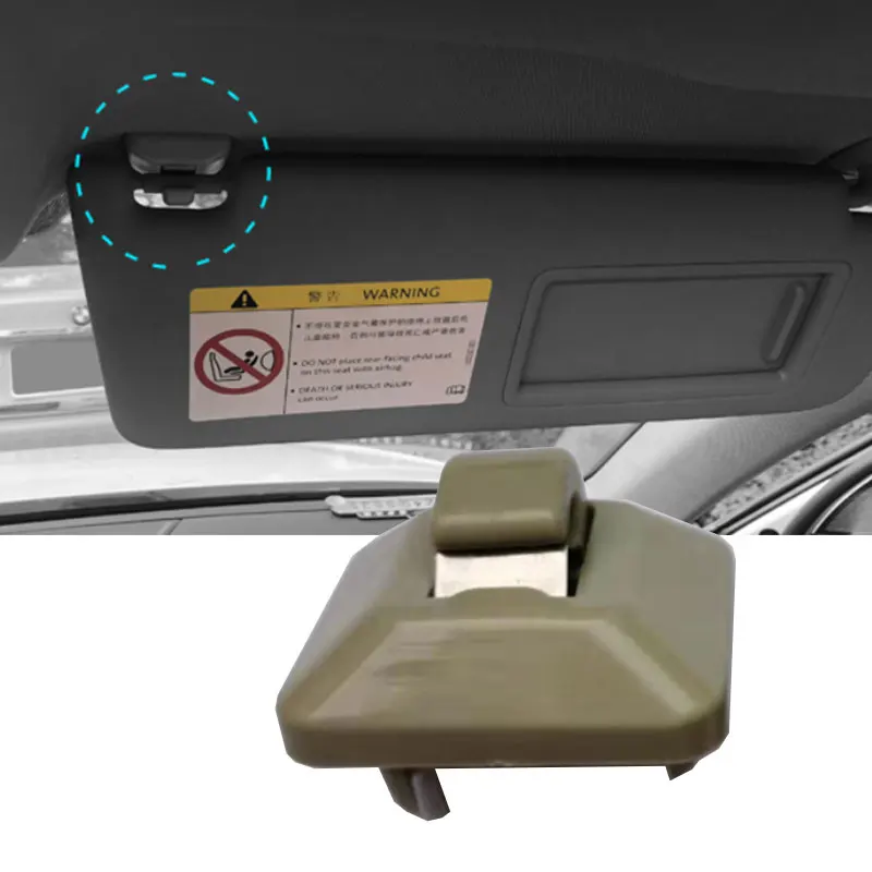 Мини зажим для солнцезащитного козырька крючок кронштейн вешалка Audi A1 A3 A4 A5 Q3 Q5