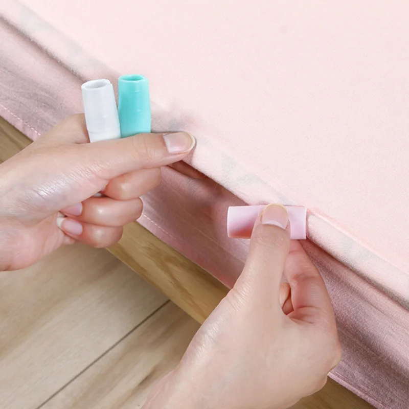 12 шт. Кровать Зажим для листов матрас захваты Крепеж Одежда колышки держатель