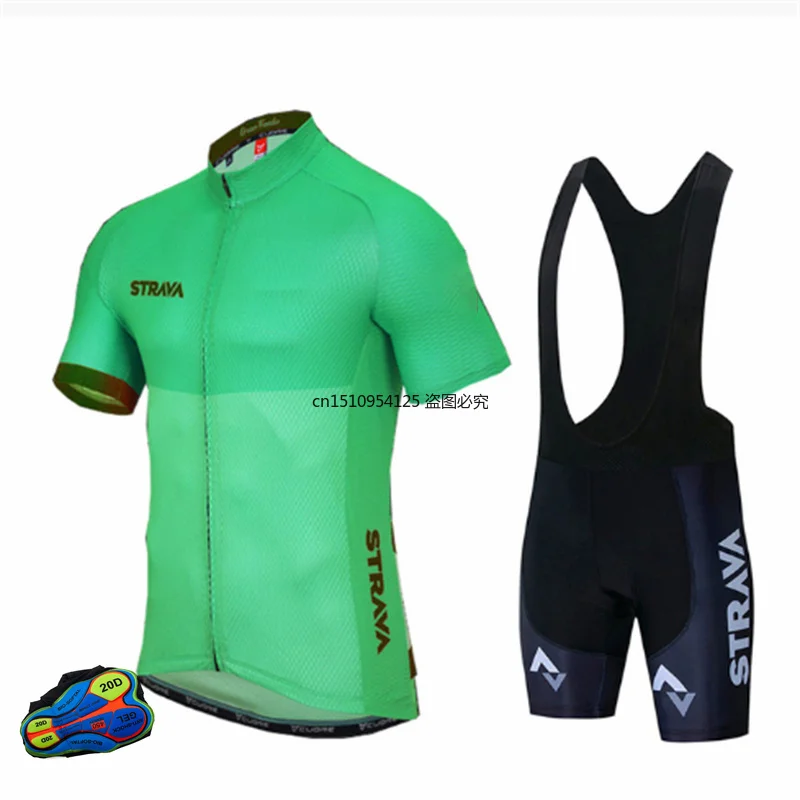 

2021 Men New STRAVA Style Road Bicycle Clothes High Quality Cycling Wear Bike Clothing China Professional Custom Cycling Jersey