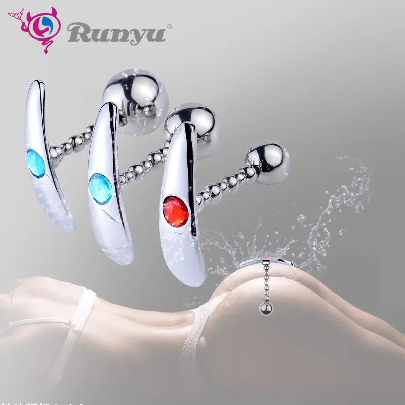 Металлические анальные шарики анальный фаллоимитатор Анальная пробка Plug без