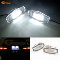 for honda city mk4 2003 2009 excellent ultra bright smd led license plate lamp light no obc error car accessories
