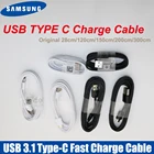 Оригинальный кабель для быстрой зарядки и передачи данных, 120 см150 см, USB 3,1, TYPE-C, для Samsung Galaxy A80, A70, A60, A50, A40, A30, S8, S9 plus, S10e, Note 8, 9