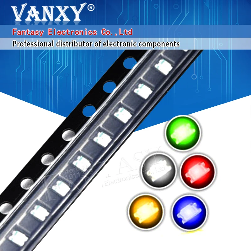 100 шт. 0805 SMD светодиодный диоды для подавления переходных скачков напряжения
