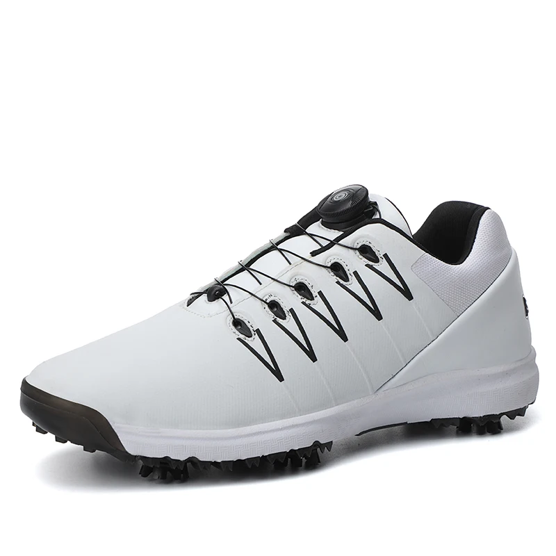 

New Breathable Golf Trainers Shoes for Men Anti Slip Spikless Golfing Footwear Spring Autumn Golf Sneakers Outdoor Walking Shoes