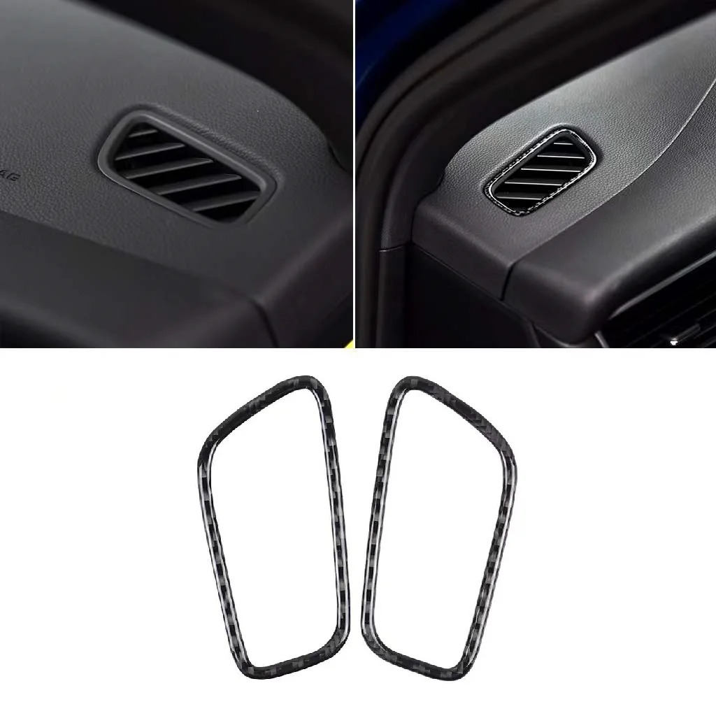 

Carbon Fiber Car Inner Upper Air Vent Outlet Cover Trim For Porsche Macan 2014-2019