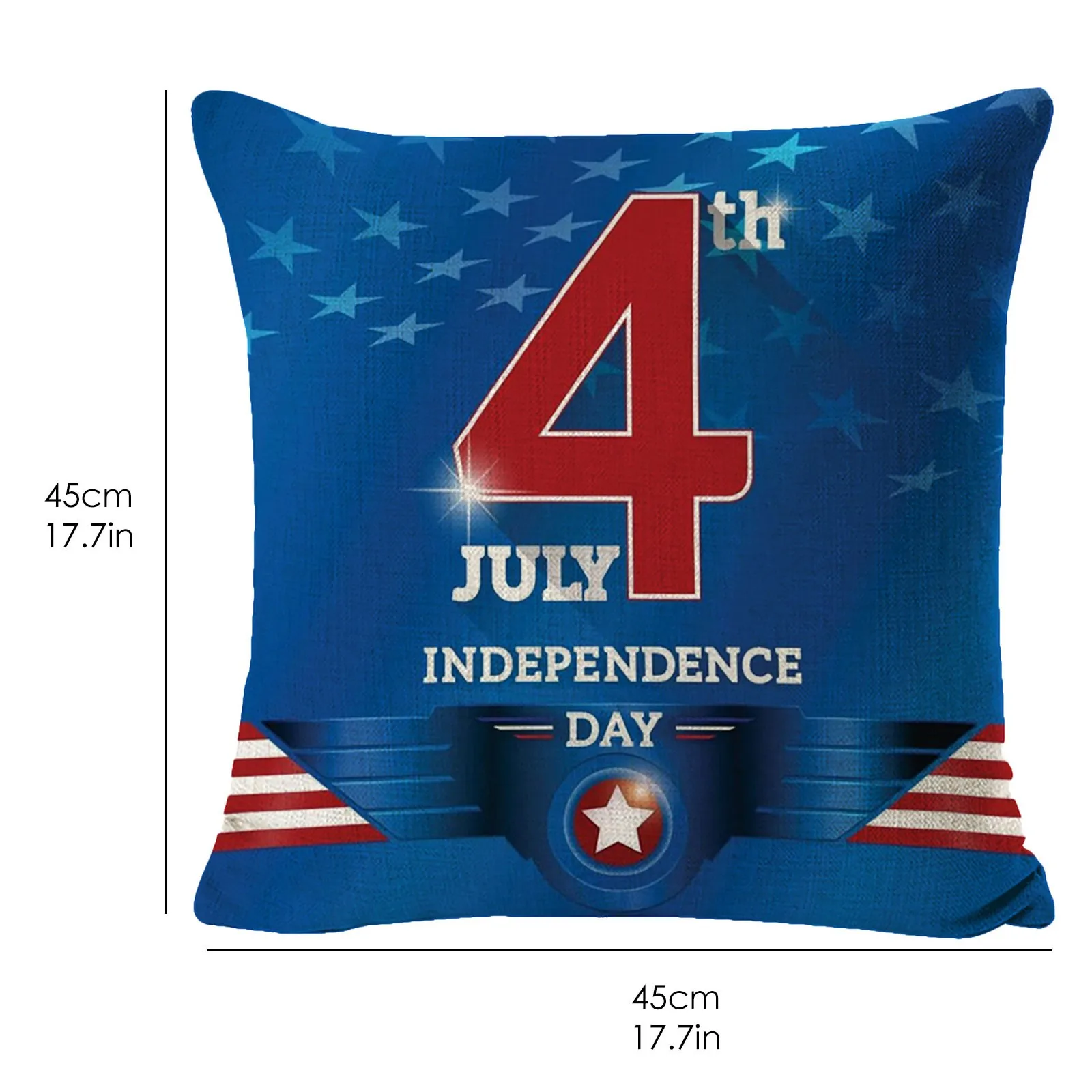 День Независимости семейная Подушка семьи Чехол обниматься Мягкий на подушку