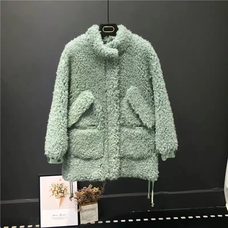 PUDI TX107202 женский зимний натуральный мех внутри теплая куртка пальто Женская Классическая куртка, пальто
