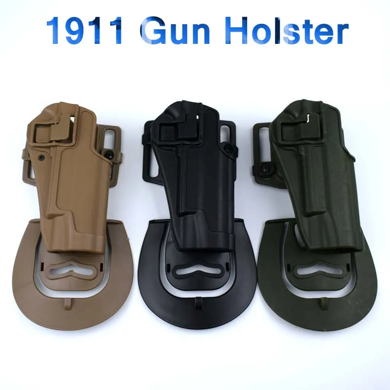 Кобура для пистолета Colt 1911 тактическая поясная кобура правой руки стрельбы охоты