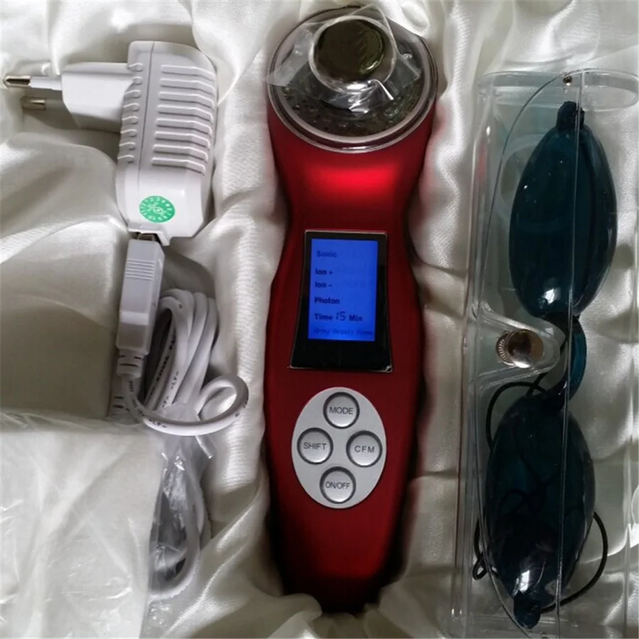 new 3MHZ 3 color massager skin Face Care clean health care electric beauty 2021 products massage | Красота и здоровье