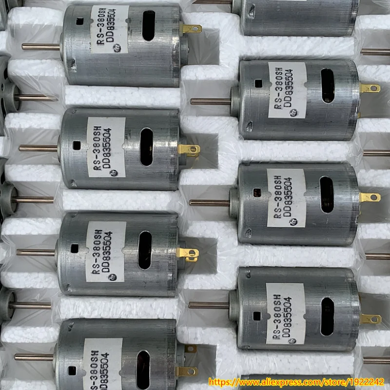 Абсолютно Новый Диаметр 27 7 мм DC3V ~ 4 V Высокая скорость 380 DC мотор RS 380SH углеродистая