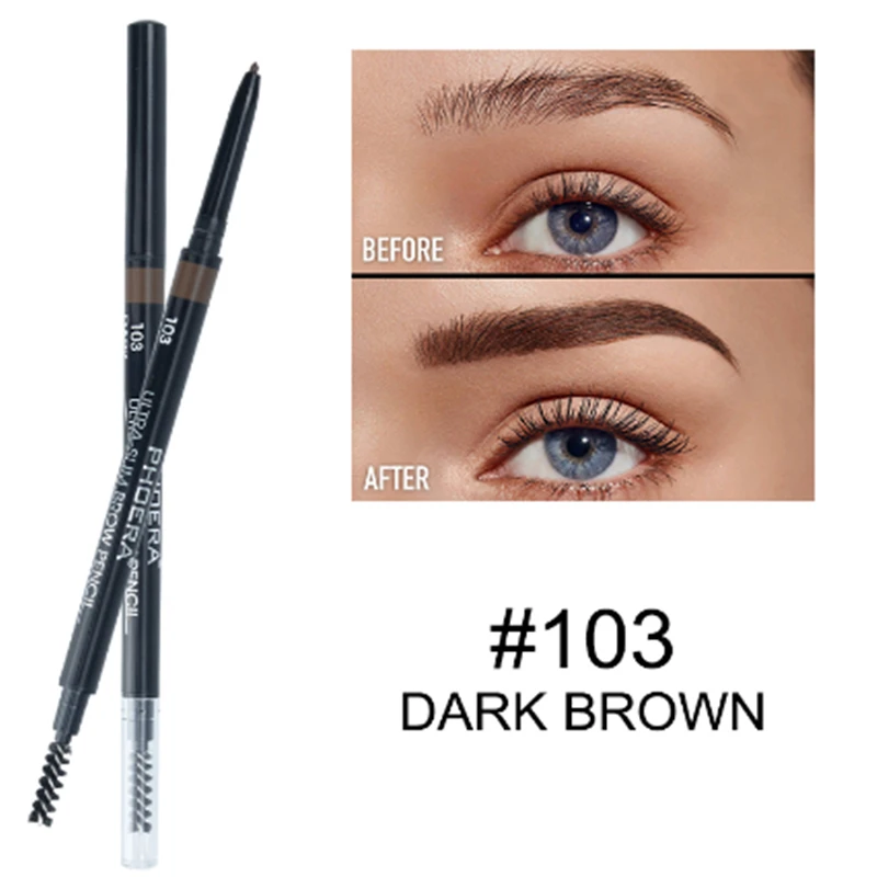 PHOERA Двойные наконечники 1 5 мм ультратонкий карандаш для бровей