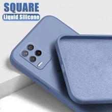 Liquid Case For Realme Narzo 30 5G Case Original Silicone Shockproof Case For Realme Narzo 30 5G Cover For Realme Narzo 30 5G