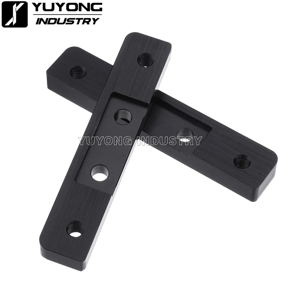 2 шт. прочные черные металлические алюминиевые C Beam Riser пластины для Openbuilds
