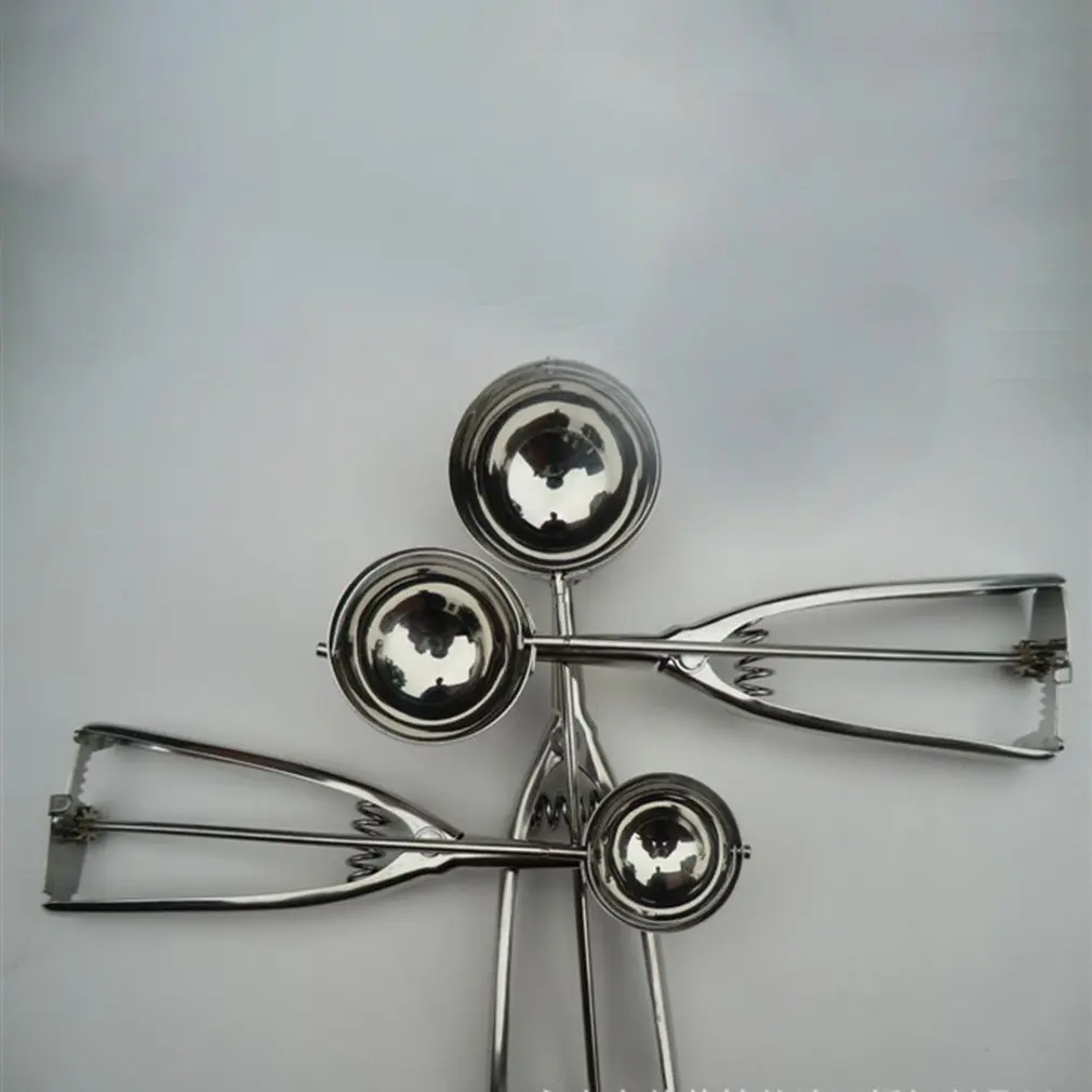 Летняя ложка для мороженого из нержавеющей стали фруктов посуда