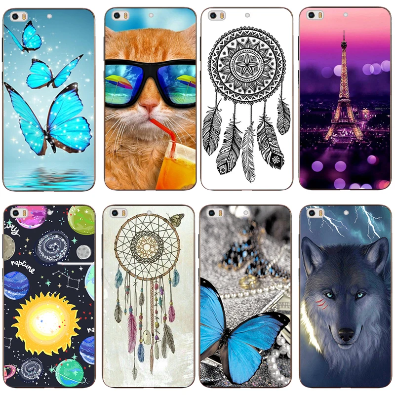 Чехол с рисунком для Philips Xenium X818 мягкий чехол из ТПУ телефона | Мобильные телефоны