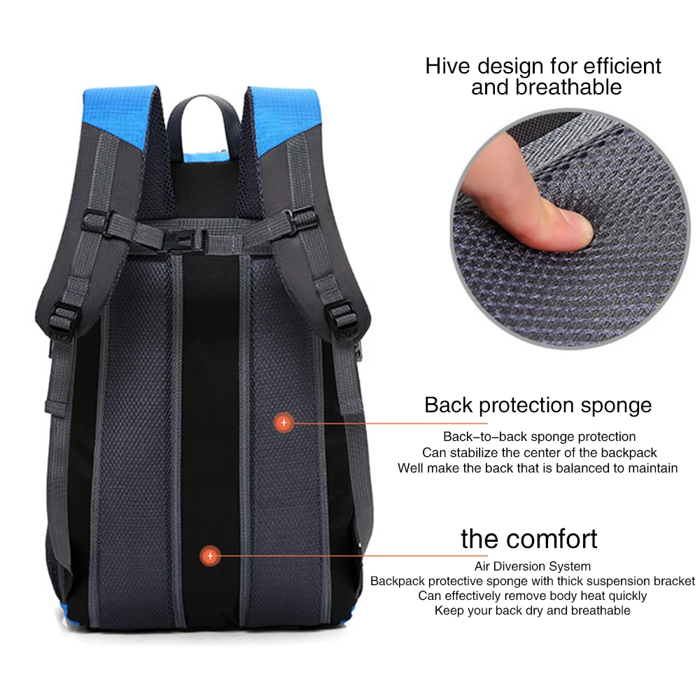 Рюкзак мужской/женский для альпинизма 40 л | Спорт и развлечения