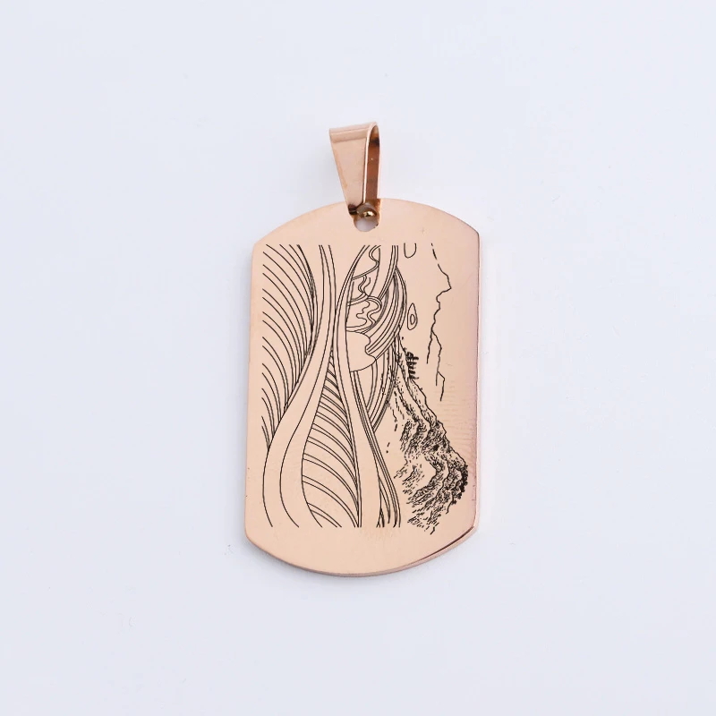 

Fnixtar 20Pcs 40*24mm Hollow Rectangle Blank Laser Paint Charms Mirror Polish Stainless Steel Charms For DIY Making Necklaces