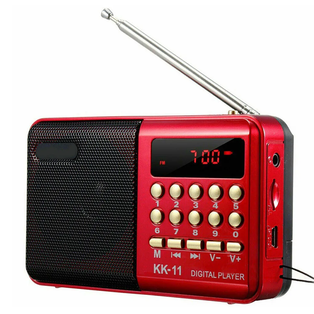 

Цифровой FM-радиоприемник портативный мини-музыкальный плеер карманный радиоприемник перезаряжаемый диктофон