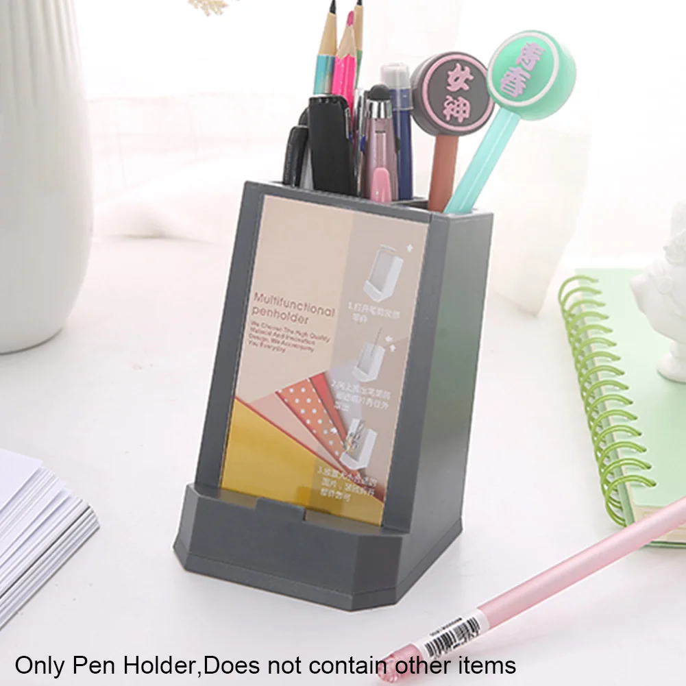 

Pen Holder Separation Student Multifunctional Pencil Storage Gifts Stationary School Desk Organizer Home Office Cute Business