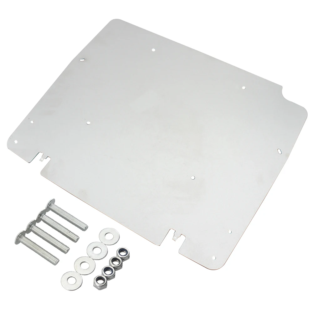 

Motorcycle Silver Metal trunk Base Plate Fits for Touring FLT FLHT FLHTCU FLHRC Road King Road Glide Electra Glide 2014-2020
