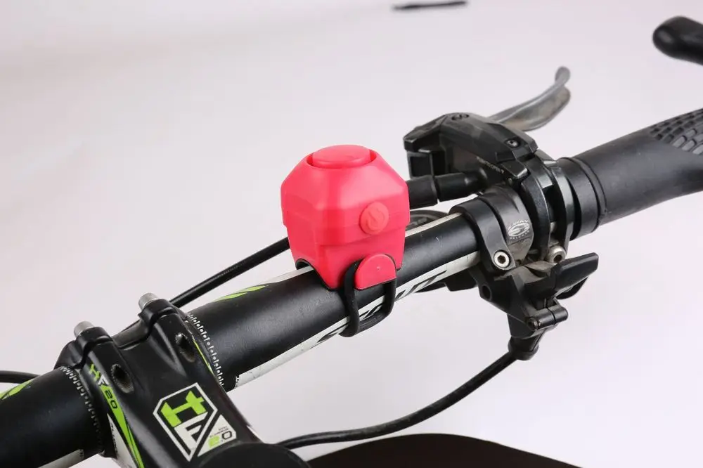 

High Decibel Bicycle Electric Bells Horn Rainproof MTB Bike Handlebar Bell Silica Gel Shell Ring Bell Cycling bike horn alarm