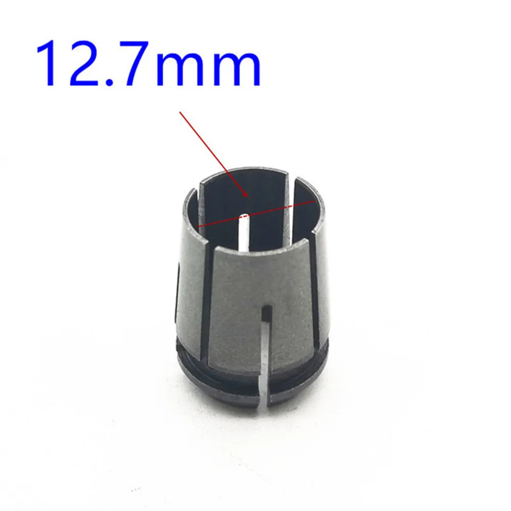 

6mm 8mm 10mm 12mm 12.7mm Chuck Nut 1/2" 1/4" 3/8" Adapter Router Chuck Collet Cone Electrical Nuts Milwaukee Ryobi Makita Tool
