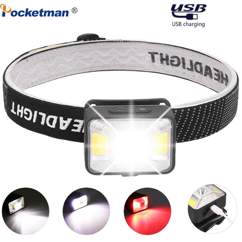 Налобсветильник фонарь перезаряжаемый налобный Ультраяркий светодиодный 5000