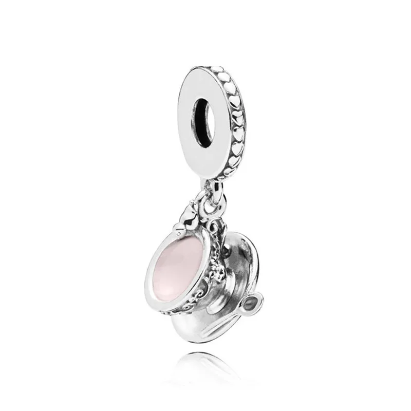 BD43 1 шт. высокое качество новая мода Любовь Подвеска в виде сердца Fit Pandora Браслеты для женщин DIY ювелирные аксессуары Рождественский подарок - Цвет: BD43