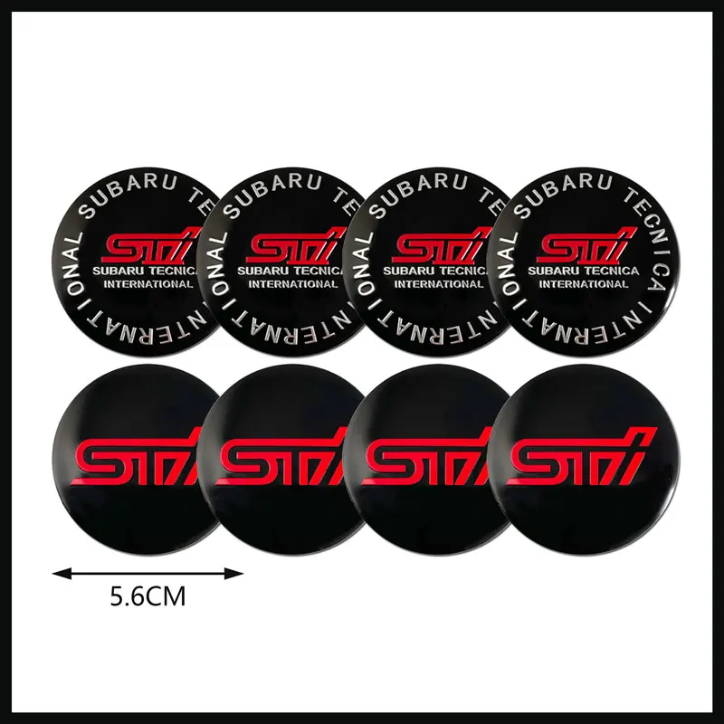 4 шт./лот 56 мм колпачки для центра колеса автомобиля значок эмблема наклейки Subaru XV