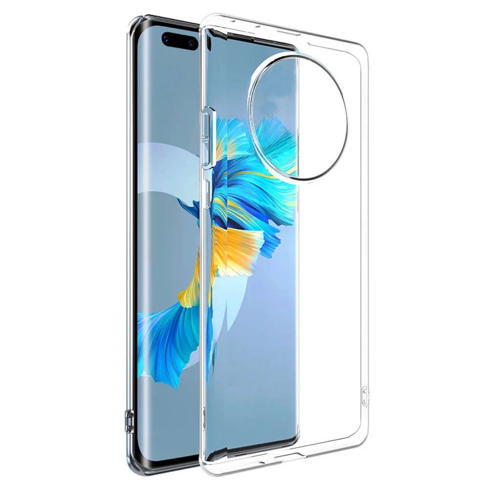 Прозрачный чехол для Huawei Mate 40 Mate40 Pro + ТПУ Силиконовый прочный ультрамягкий
