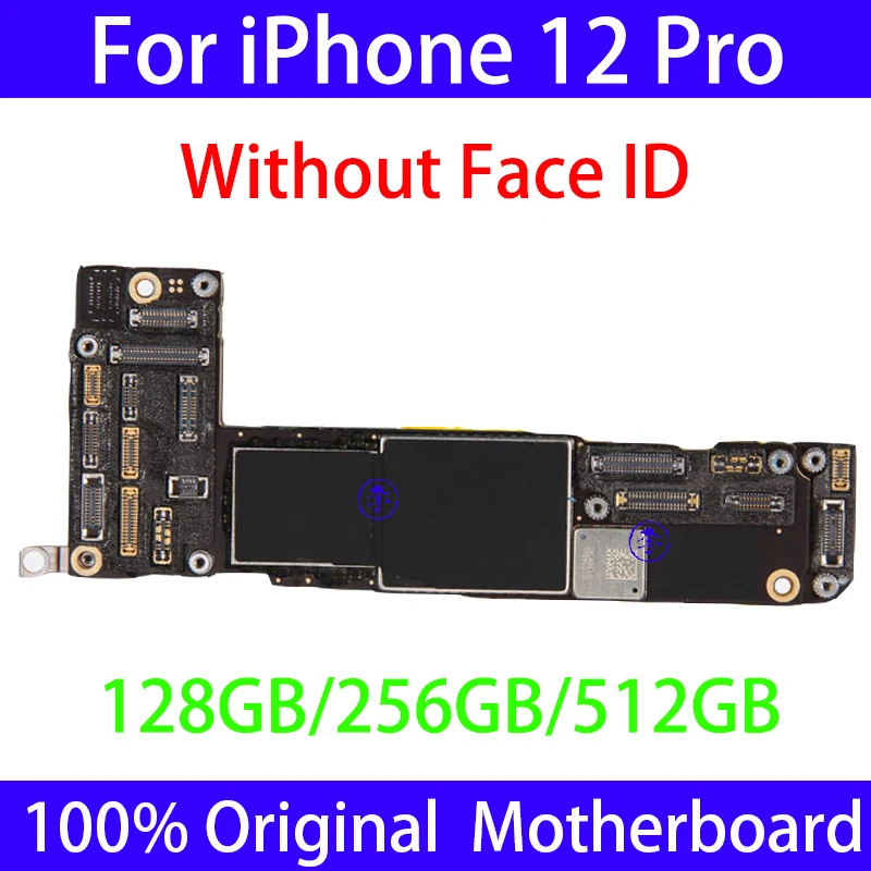 Оригинальная материнская плата для iPhone 12 PRO без или с распознаванием лица