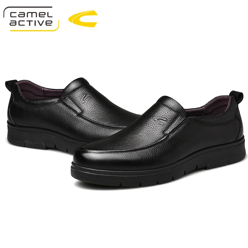 Camel Active/Новинка; Мужская обувь из натуральной кожи; Новинка; сезон лето-осень; деловая Повседневная легкая Удобная нескользящая обувь