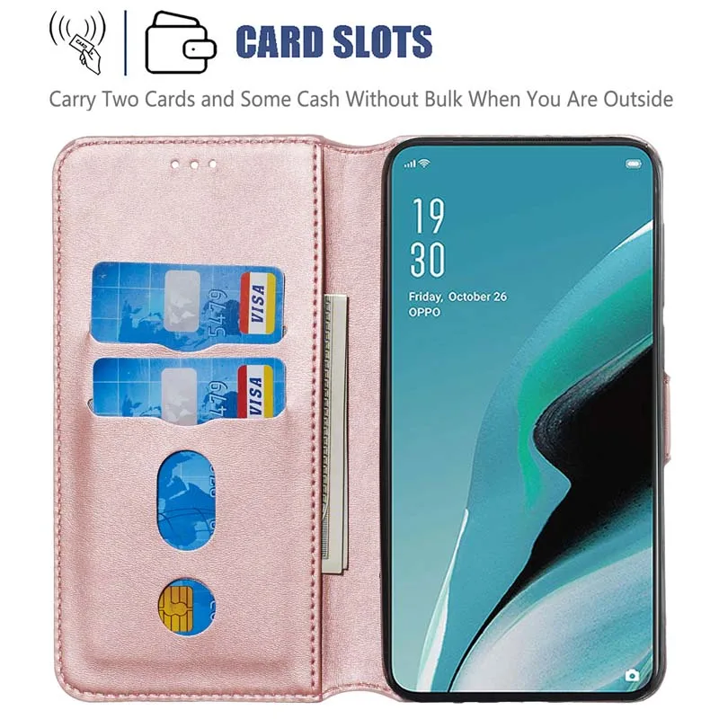 Чехол Кошелек Tsimak для OPPO Realme 6 5 3 2 Pro C1 C2 X XT K3 Reno Ace 2z 2F чехол телефона из
