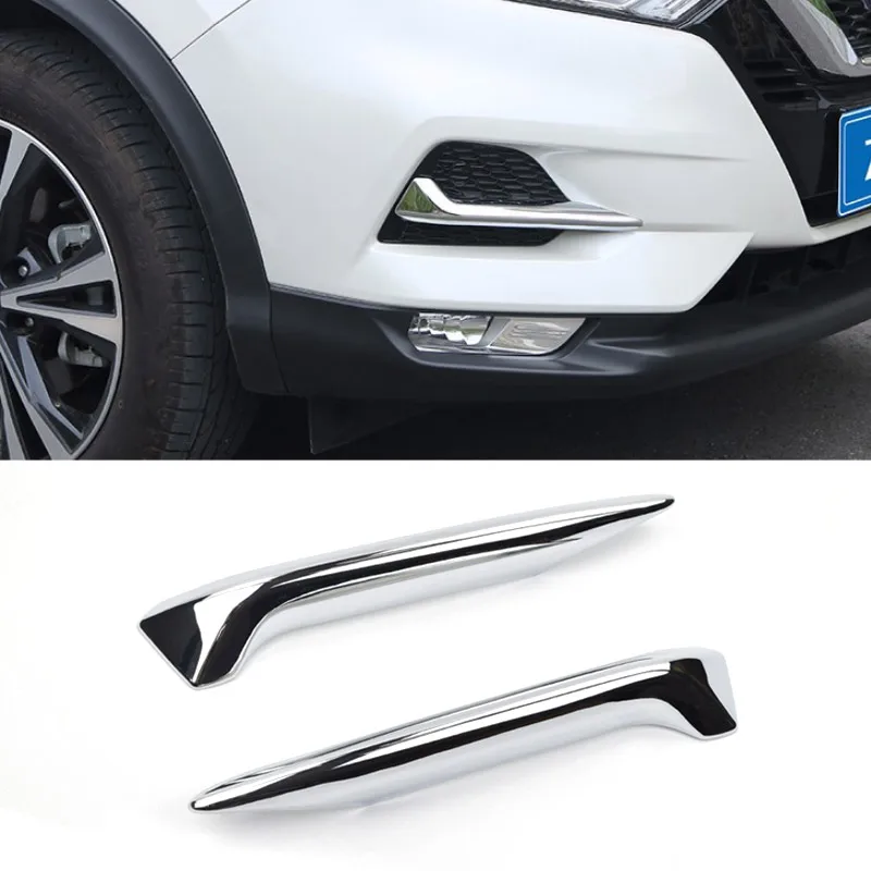 Hivotd для Nissan qashqai j11 Dualis автомобильный передний задний противотуманный светильник крышка для бровей рамка отделка ABS хром внешние аксессуары,автотовары аксессуары для авто
