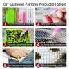 Diamond Embroidery Golden Retriever Cross 5D Full Drill Painting DIY Dog Puppy Stitch Rhinestone Mosaic | Дом и сад