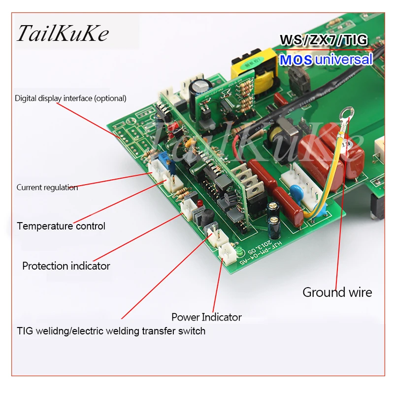 Аппарат для дуговой сварки Common ZX7/WS/TIG DC Argon печатная плата инверторной платы 200