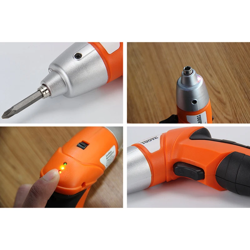 ГОРЯЧАЯ Беспроводная электрическая отвертка Мини перезаряжаемая дрель с