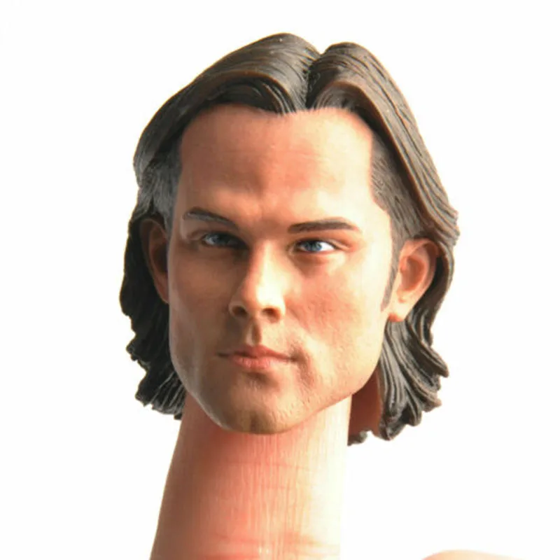 

In stock 1/6 Scale Sam Winchester Jared Padalecki head model of 12 '' figure ccessories