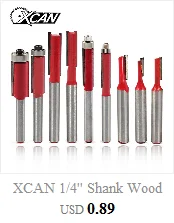 XCAN 1 шт. 32 мм V Форма фреза 90 градусов древесины фрезы концевые фрезы cnc 6 мм хвостовик для деревообработки обрезки гравировки бит
