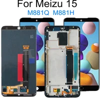 amoled for meizu 15 m881q lcd display touch screen digitizer assembly replacement accessories for meizu mx 15 m881h lcd display