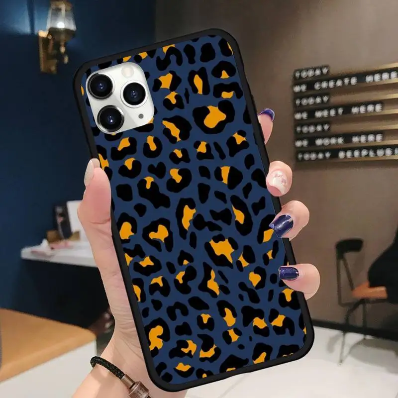 

Leopard pattern luxurious sexy Phone Case for iPhone 11 12 pro XS MAX 8 7 6 6S Plus X 5S SE 2020 XR mini Funda