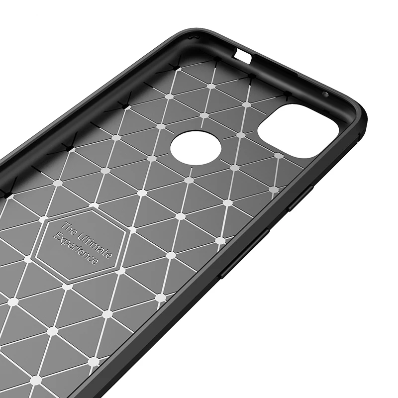 For Google Pixel 4 A XL Case Carbon Fiber Cover Shockproof Phone 3 3A 3XL 4A 4XL 5 Back Bumper | Мобильные телефоны и