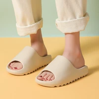 summer women heel slippers fashion thick serrated sole non slip vacation ladies sandals slides indoor lovers platform shoes