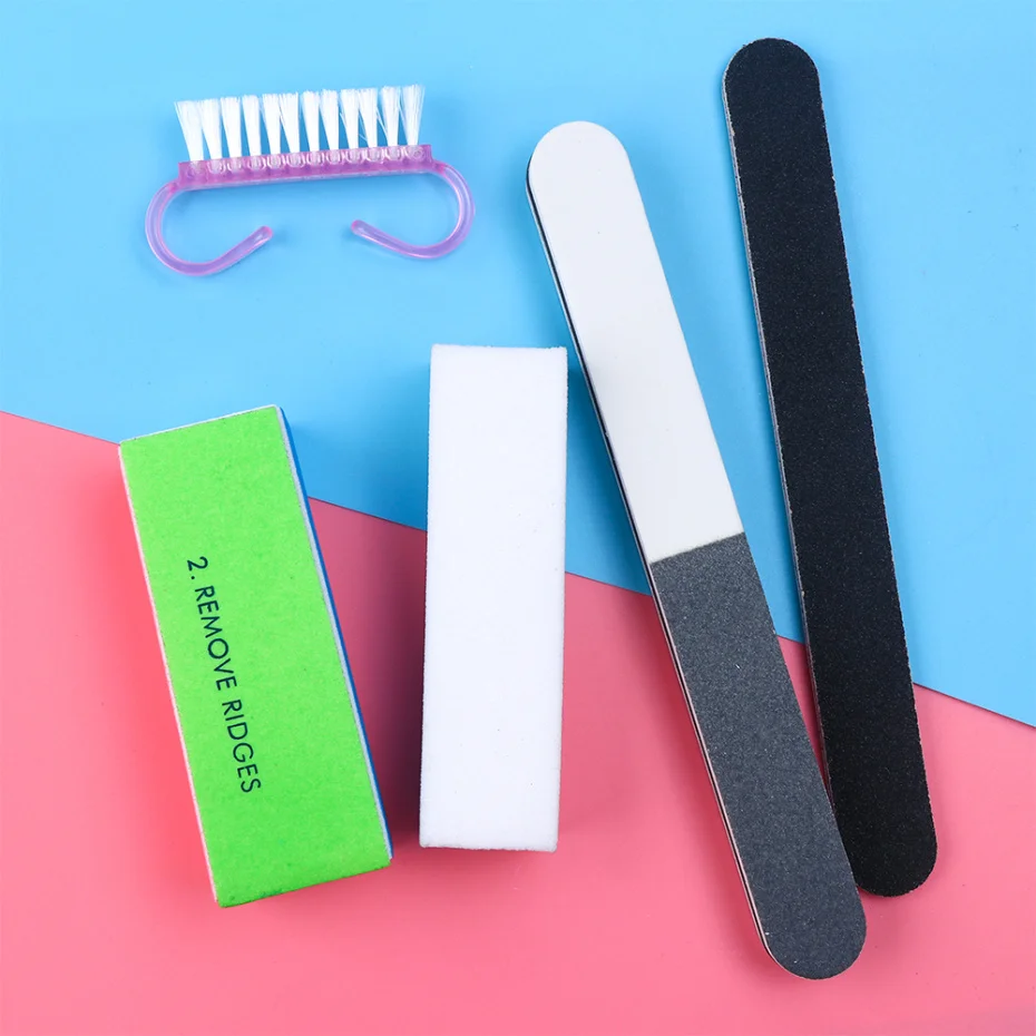 5 шт. пилок буферный блок для дизайна ногтей профессиональные маникюр с