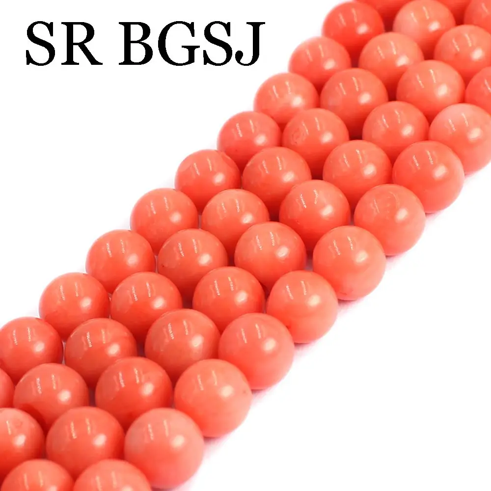 Бесплатная доставка круглые ювелирные украшения 8-9 мм настоящие бусины из