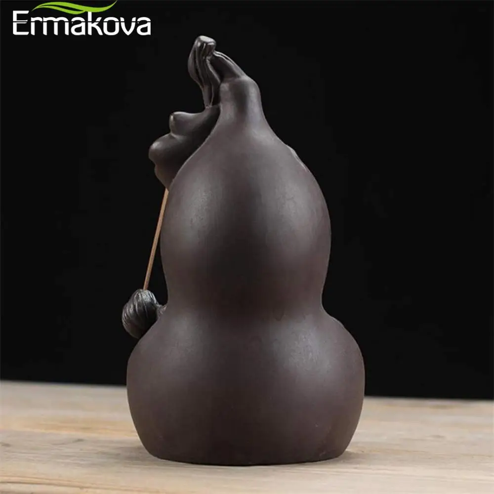 ERMAKOVA фиолетовый песок держатель для благовоний Тыква водопад глина благовония
