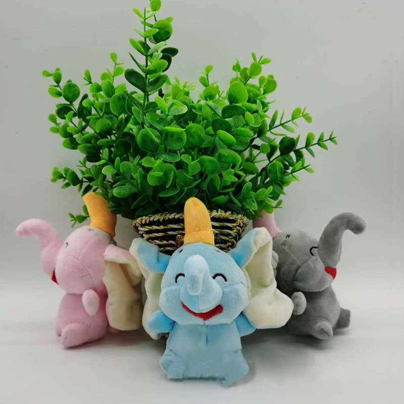 

RBG Cute Elephant Cartoon Animal Plush Toy Doll Gift For Children