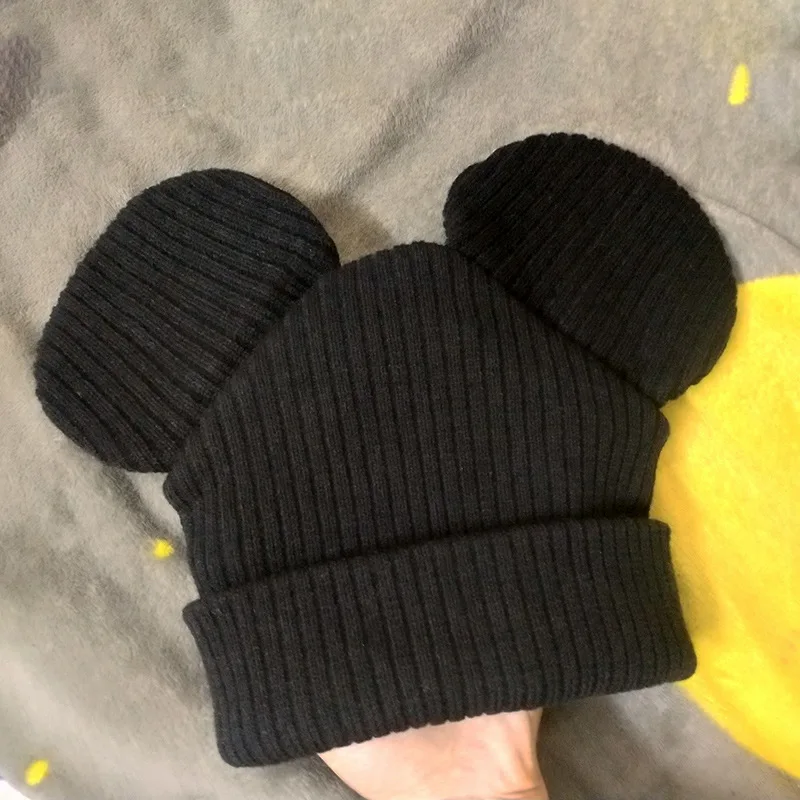 

KoreanIns Soft Girl Cute Big EarFemale Autumn and Winter Funny Stereo Rabbit Ear Warm Knitting Hat