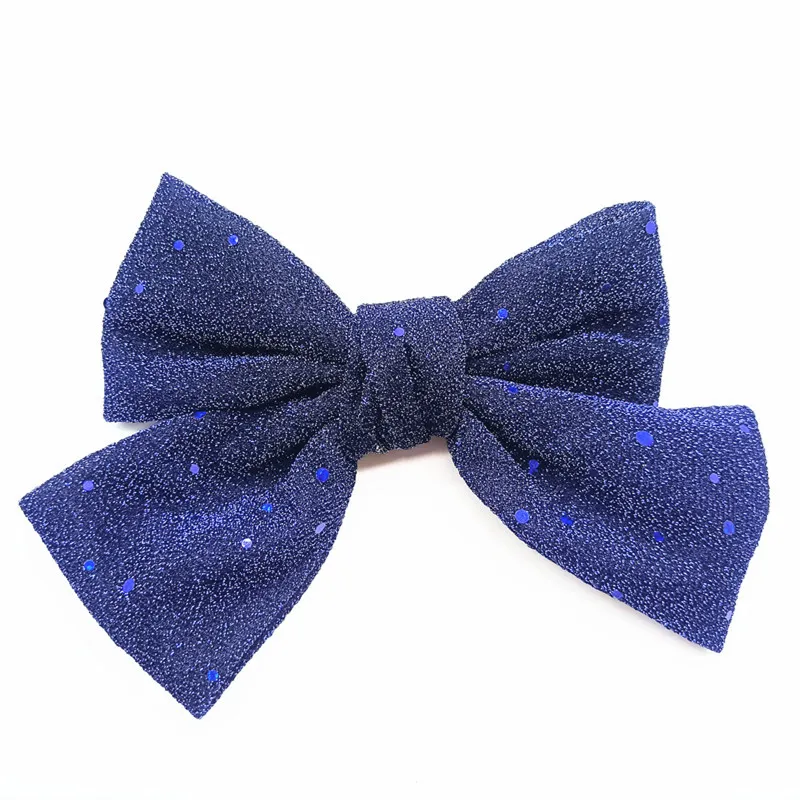 

Korean Women Big Bow Hairpin Headwear Girl Glitter Hair Clip Vintage Spring Clip Horsetail Clip Hair Accessories Christmas Gifts