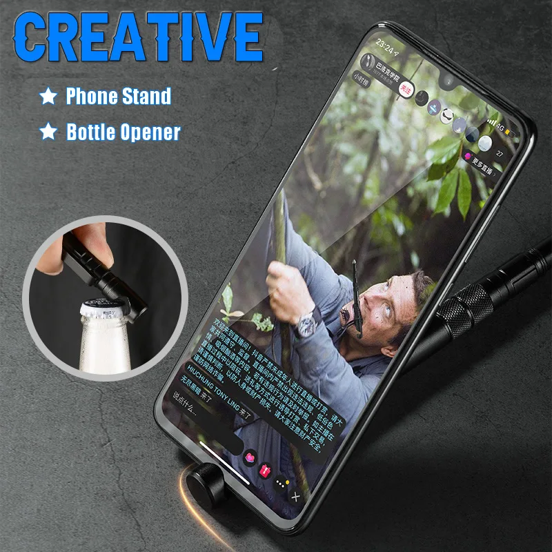 10 in 1 tactical pen multi function military defense emergency screwdriver set phone stand glass breaker waterproof storage case free global shipping